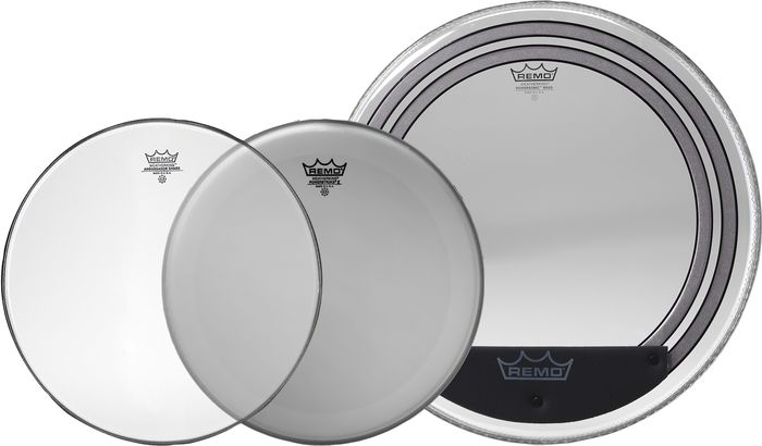 Remo&nbsp;Groove Drumhead Pack with Free Ambassador Snare Side Head&nbsp;&nbsp;