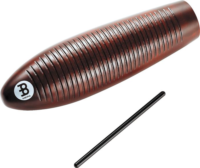Meinl Wood Guiro With Scraper African Brown