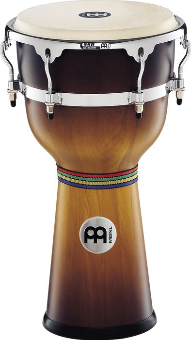 Meinl&nbsp;Floatune Wood Djembe&nbsp;Gold Amber Sunburst&nbsp;12 In