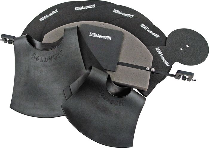 Hq Percussion Soundoff Standard Box Drum And Cymbal Mute Set