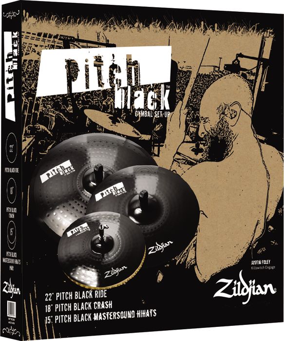 Zildjian&nbsp;Pitch Black Pro Cymbal Box Set&nbsp;&nbsp;