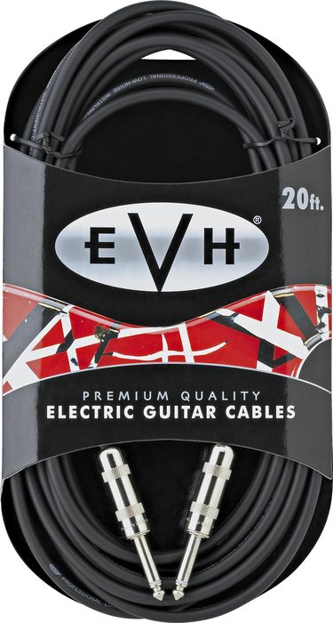 EVH Premium Electric Guitar Cable - Sraight Ends 20'