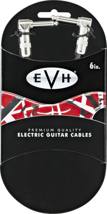 EVH Premium Electric Guitar Cable - Angled Ends 6"" 6""