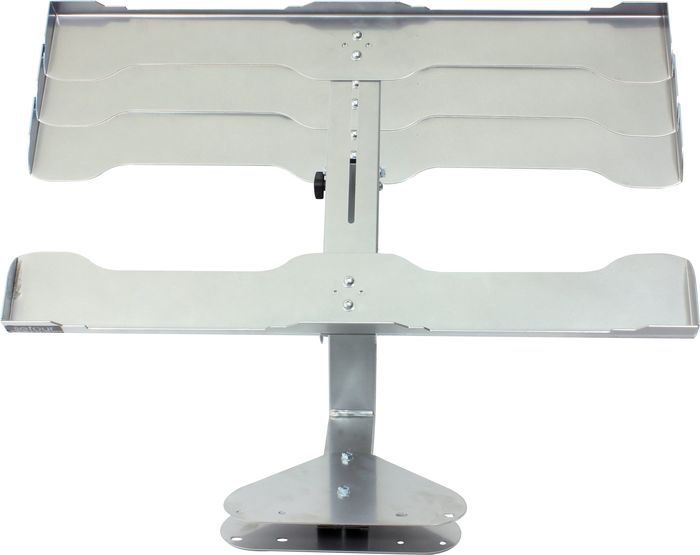 Sefour Xb040 Equipment Bracket For Dj Gear Silver