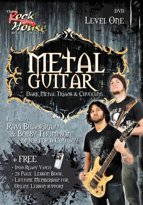 Rock House Metal Guitar - Dark Metal, Triads & Chugging Level 1, Featuring Ravi Bhadriraju and Bobby Thompson (DVD)