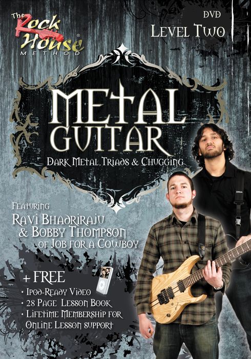 Rock House Metal Guitar- Dark Metal, Triads & Chugging Level 2, Featuring Ravi Bhadriraju And Bobby Thompson (Dvd)