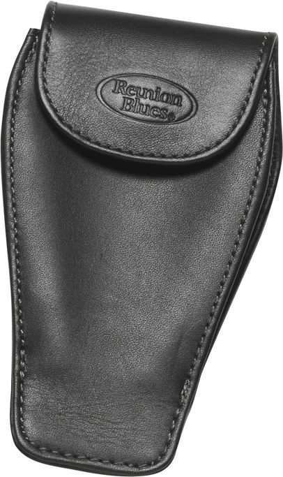 Reunion Blues&nbsp;MPCT Series Cornet / Trumpet Mouthpiece Pouch&nbsp;Black&nbsp;Leather