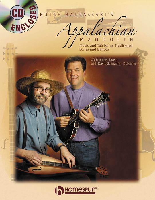 Dulcimers -  Homespun APPALACHIAN MANDOLIN & DULCIMER BOOK/CD