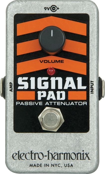 Electro-Harmonix&nbsp;Nano Signal Pad Attenuator Guitar Effects Pedal&nbsp;&nbsp;