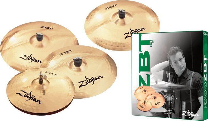 Zildjian&nbsp;ZBT 4 Pro Cymbal Pack with Free 18