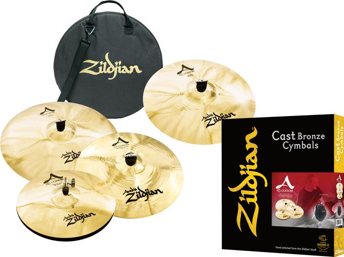 Zildjian&nbsp;A Custom Bonus Cymbal Pack with Free 18