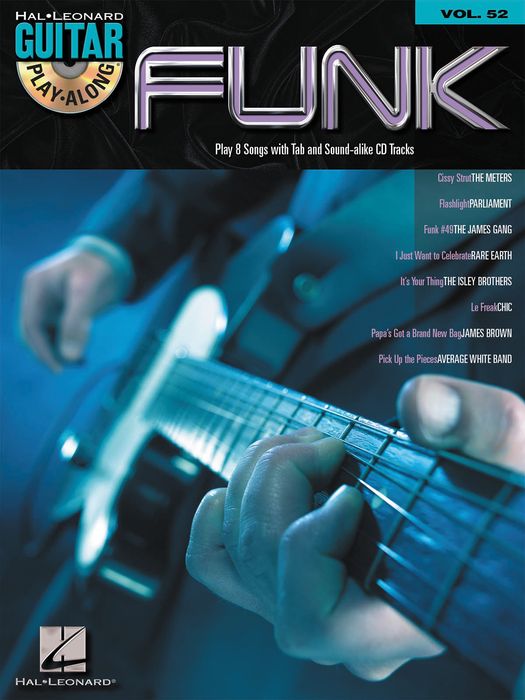 Hal Leonard&nbsp;Funk Guitar - Guitar Play-Along Series, Volume 52 (Book/CD)&nbsp;&nbsp;