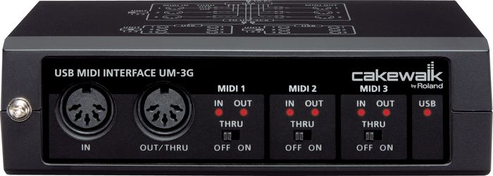 Cakewalk Um-3G Usb Midi Interface 3-Pack