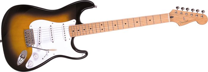 Fender Jimmie Vaughan Tex-Mex Stratocaster Electric Guitar 2-Tone Sunburst
