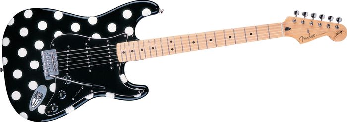 Fender Artist Series Buddy Guy Polka Dot Stratocaster Electric Guitar