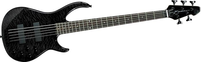 Peavey&nbsp;Millennium 5 AC BXP 5-String Bass Quilt Top&nbsp;Transparent Black&nbsp;
