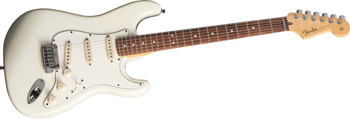 Fender Custom Shop Custom Artist Series Jeff Beck Signature Stratocaster Electric Guitar Olympic White Rosewood Fretboard