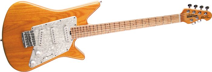 Music Man Albert Lee Guitar Translucent Gold