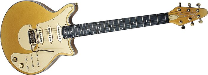 Brian May Guitars Brian May Signature Electric Guitar Gold