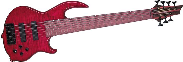 Conklin Guitars Gt-7 7-String Bass Wine