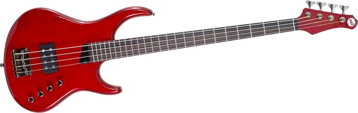 MTD&nbsp;Kingston Artist Bass Guitar&nbsp;Trans Cherry&nbsp;Rosewood