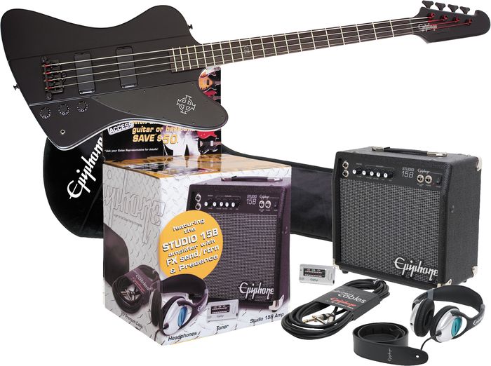Epiphone&nbsp;Goth Thunderbird IV All Access Bass Pack&nbsp;&nbsp;
