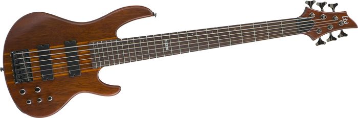 Esp Ltd D-6 6-String Bass Guitar Natural Satin