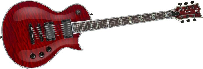 Esp Ltd Deluxe Ec-1000 Electric Guitar See Through Black Cherry