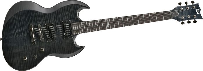 Esp Ltd Viper-100Fm Electric Guitar See-Thru Black