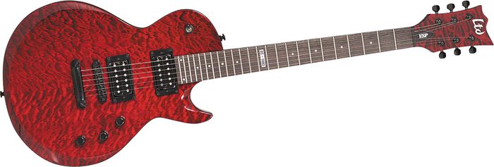 Esp Ltd Ec-100Qm Electric Guitar See-Thru Black Cherry