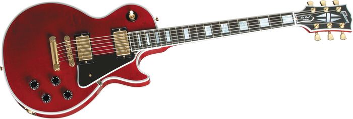 Gibson Custom Les Paul Custom Electric Guitar Wine Red
