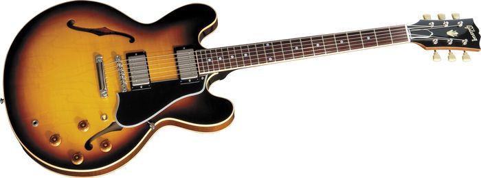 Gibson Custom 1959 Es-335 Historic Dot Reissue Vintage Sunburst