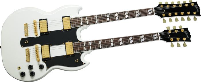 Gibson&nbsp;EDS-1275 Double-Neck Electric Guitar&nbsp;Alpine White&nbsp;