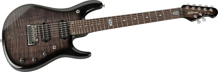 Music Man&nbsp;John Petrucci BFR 7 Electric Guitar&nbsp;Bahama Blueburst&nbsp;Flame Maple