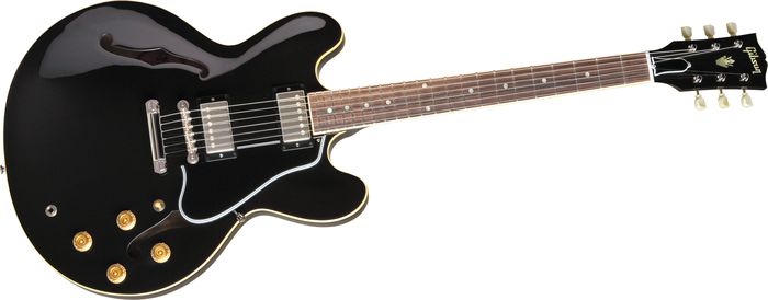 Gibson Custom Es-335 Dot Plain-Top Electric Guitar