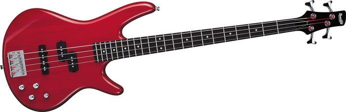 Ibanez Gsr200 4-String Bass Transparent Red