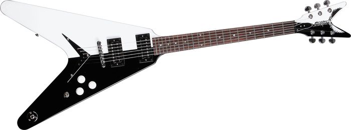 Dean Michael Schenker Standard Electric Guitar Black & White