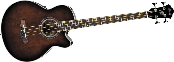 Ibanez Aeb10e Acoustic-Electric Bass Guitar W/ Onboard Tuner