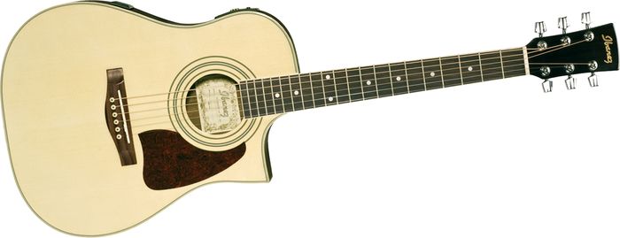 Ibanez Daytripper Series Dt100ece Acoustic-Electric Guitar Natural