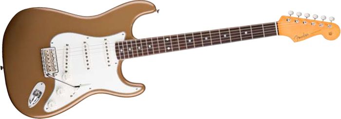 Fender Eric Johnson Stratocaster Rw Electric Guitar Medium Palomino Metallic