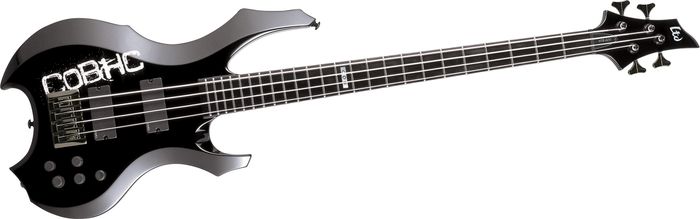 Esp Ltd Htb-600 Henkka T. Blacksmith Bass Guitar Black W/Graphic