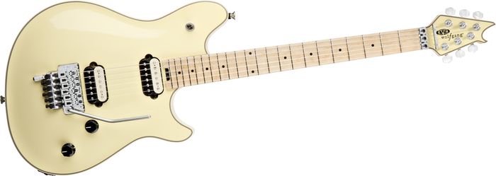 Evh Wolfgang Electric Guitar Vintage White Maple Top