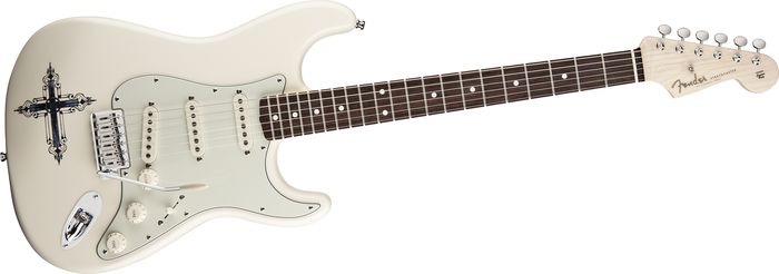 Fender Kenny Wayne Shepherd Stratocaster Electric Guitar Artic White