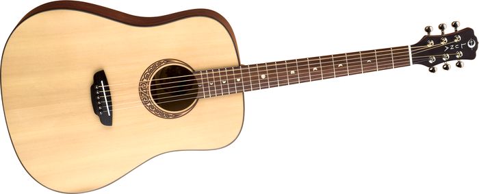Luna Guitars&nbsp;Gypsy Series Gypsy Muse Dreadnought Acoustic Guitar&nbsp;&nbsp;