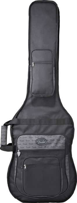 Fender&nbsp;Deluxe Double Electric Bass Guitar Gig Bag&nbsp;Black&nbsp;