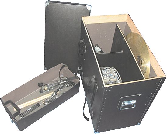 Nomad&nbsp;Fiber Trap Case with Wheels&nbsp;&nbsp;22X11 Inches