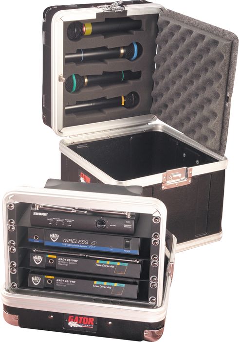 Gator&nbsp;GM-4WR 4 Wireless Mic System Case&nbsp;&nbsp;