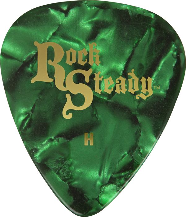 Rock Steady&nbsp;Celluloid Guitar Picks - 1 Dozen&nbsp;&nbsp;