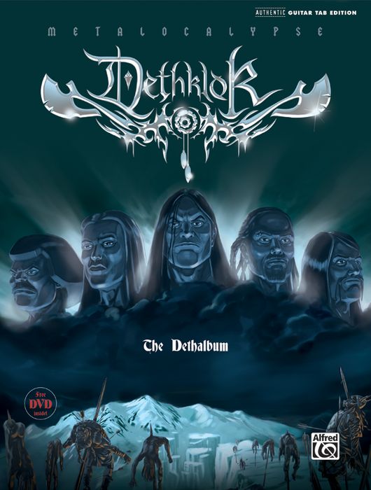 Alfred&nbsp;Dethklok - Dethalbum Guitar Tab (Book/DVD)&nbsp;&nbsp;