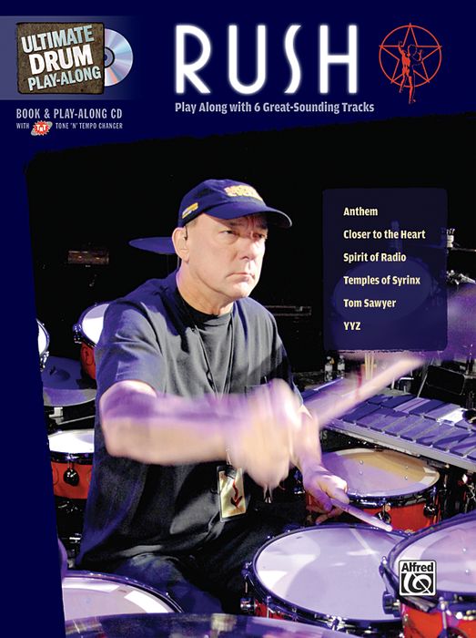 Alfred&nbsp;Rush Ultimate Drum Play-Along (Book/CD)&nbsp;&nbsp;